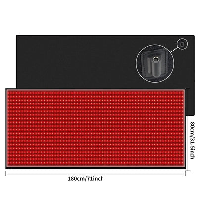 GlowThrive Red and Infrared Light Therapy Mat