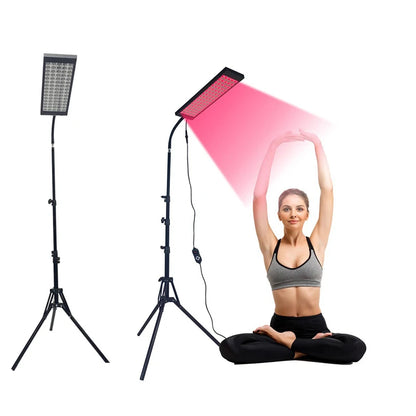 GlowThrive Red and Infrared Light Therapy Lamp