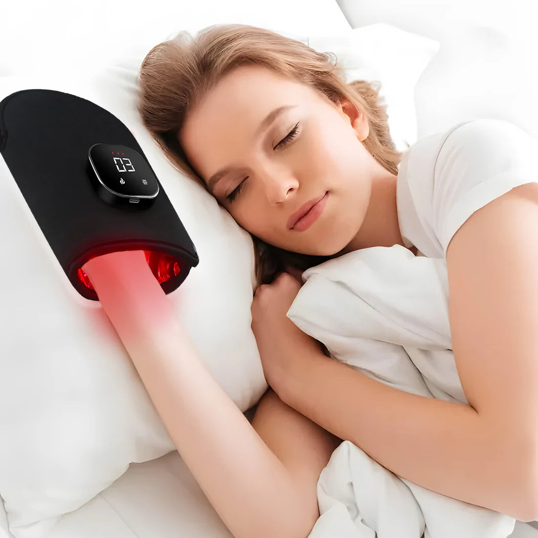 GlowThrive Red Light Heating Glove